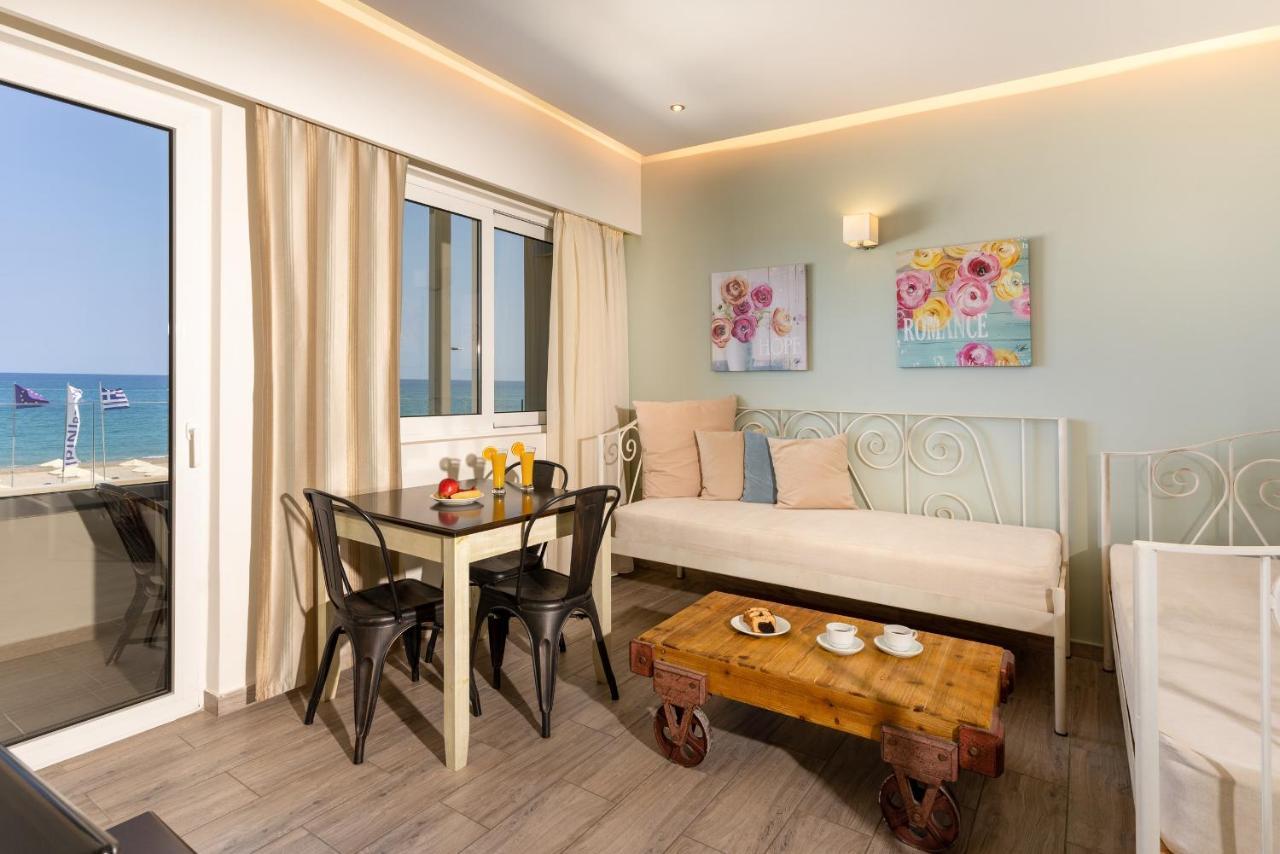 Princess Irini Sea Front Aparthotel Rethymno Esterno foto